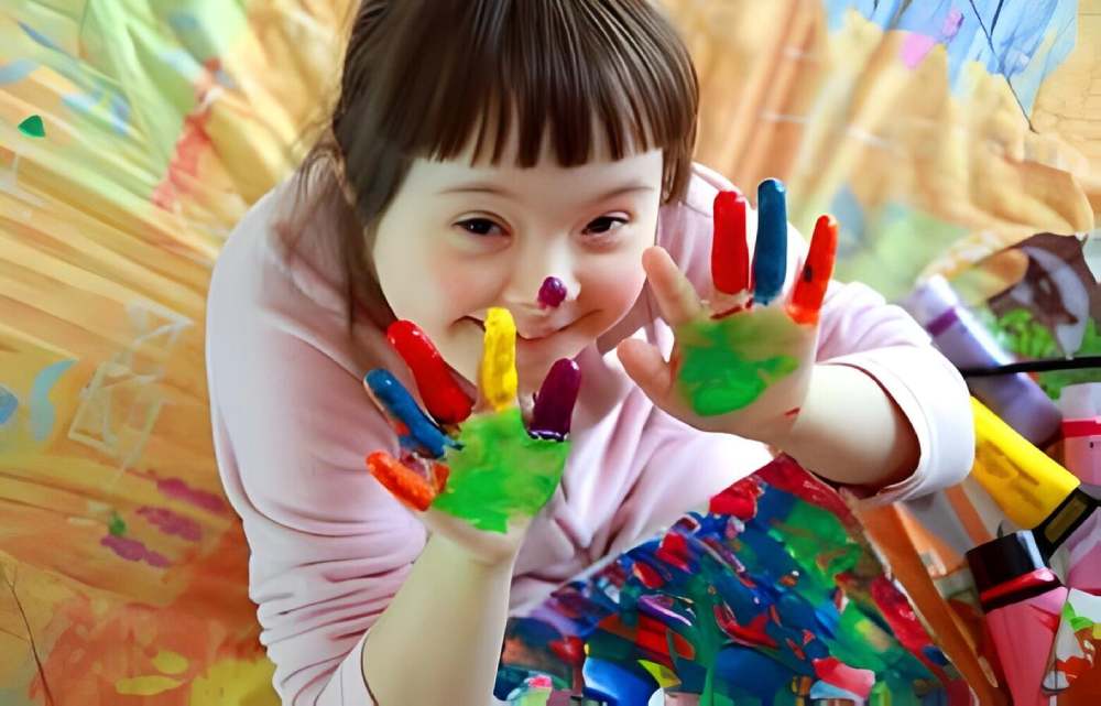 a child playing disability-friendly social activity - disability respite